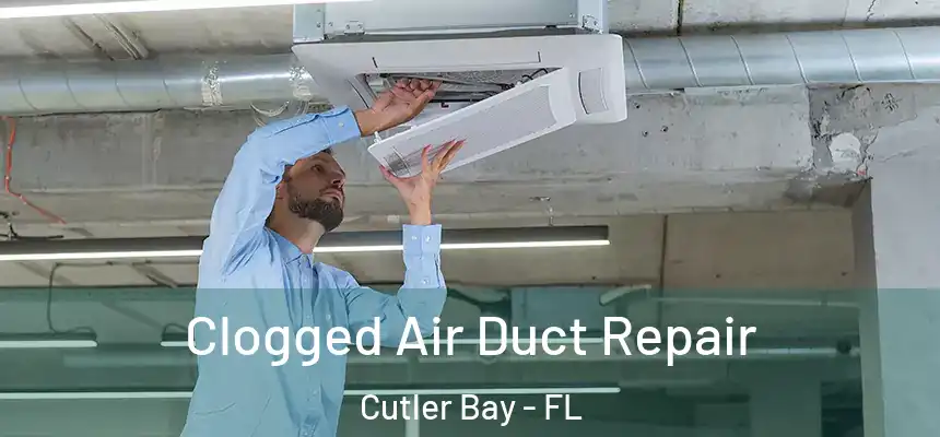  Clogged Air Duct Repair Cutler Bay - FL